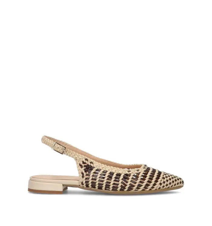 REBECCA VAN DIK Slingback donna beige Vario