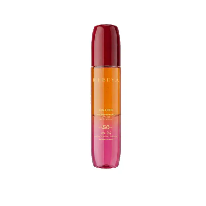 REBEYA SOL LIBRE Solare Bifasico Anti-Age SPF 50+ 150ml - Olio solare corpo alta prot