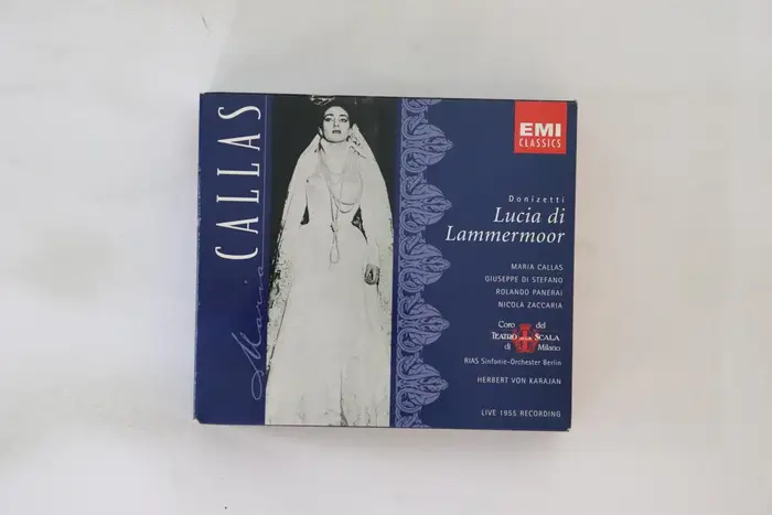 CD DONIZETTI, MARIA CALLAS, GIUSEPPE D - Lucia Di Lammermoor [live 1955 Reco 724356644120 EMI CLASSICS 1997 Olanda Classica Usato