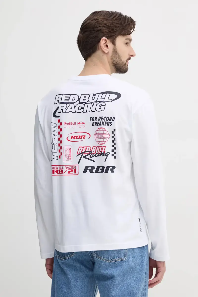 Red Bull Racing x Pepe Jeans Jeans Uomo Bianco 3301200