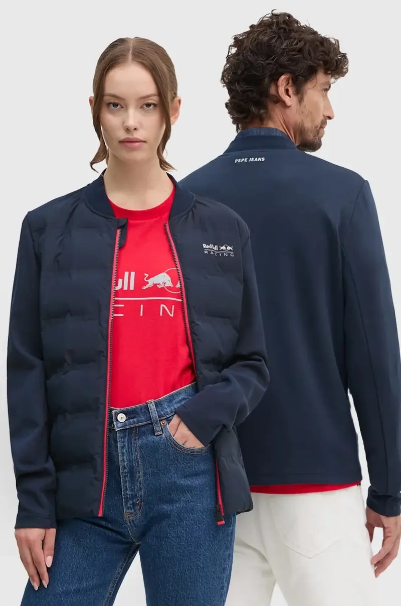 Red Bull Racing x Pepe Jeans felpa colore blu navy RU490001