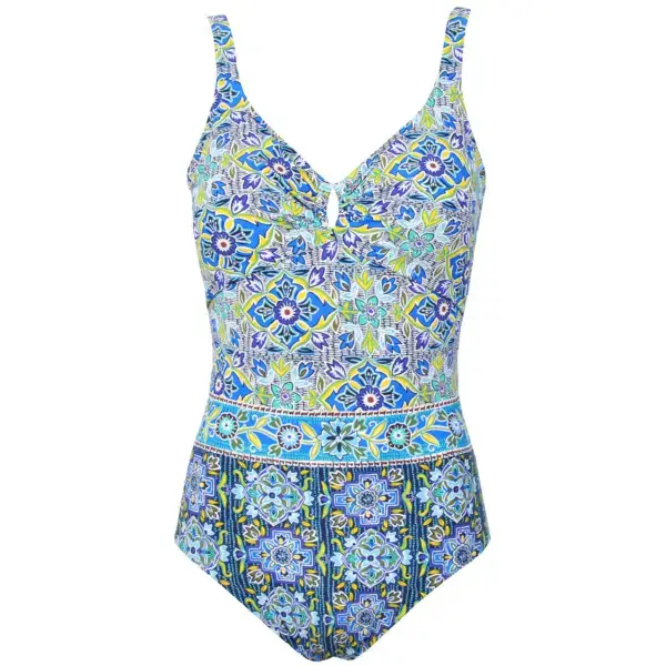 Red Point Costume da bagno intero basic donna Gabri Bleu