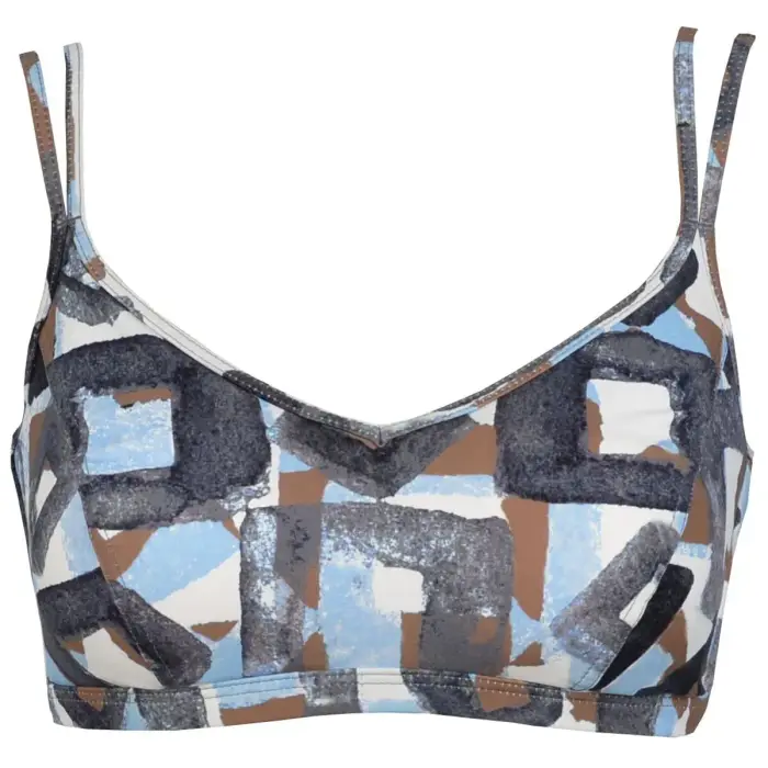 Red Point Top bikini mastectomia donna Leda