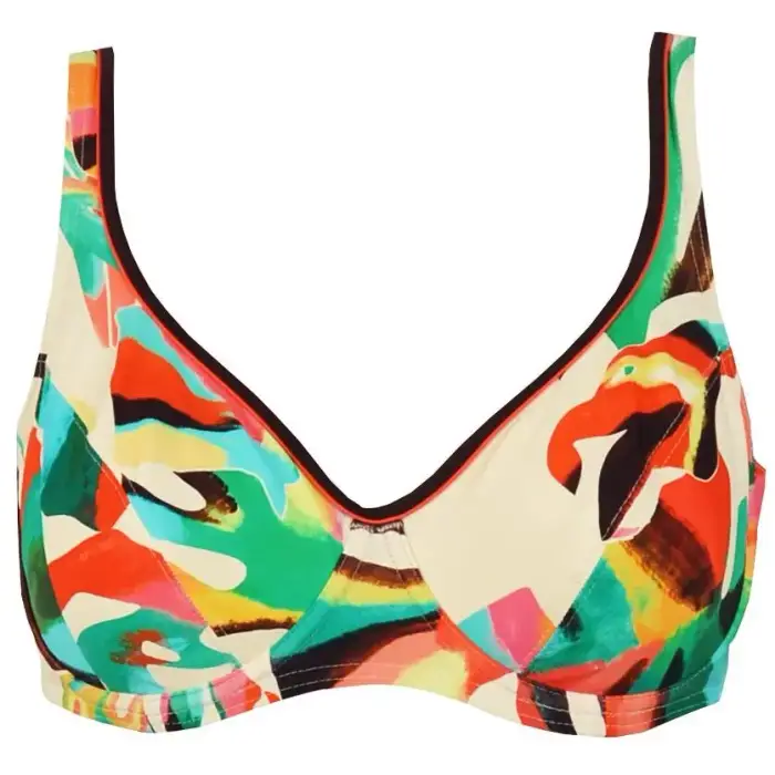 Red Point Top costume da bagno donna Kiba Multicolore