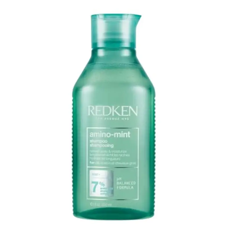Redken Shampoo, Con Menta Piperita per Capelli Grassi e Cuoio Capelluto Irritato, Deterge e Rinfresca le Radici Senza