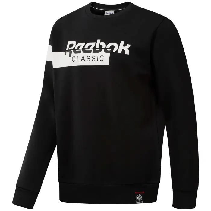 Reebok Classics Felpa Disruptive Fleece Noir