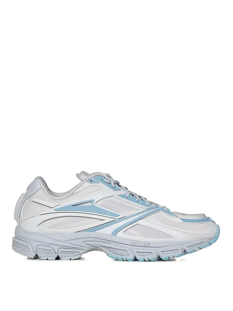 Reebok Premier Road Modern Scneaker Mesh Gomma Blu Grigio