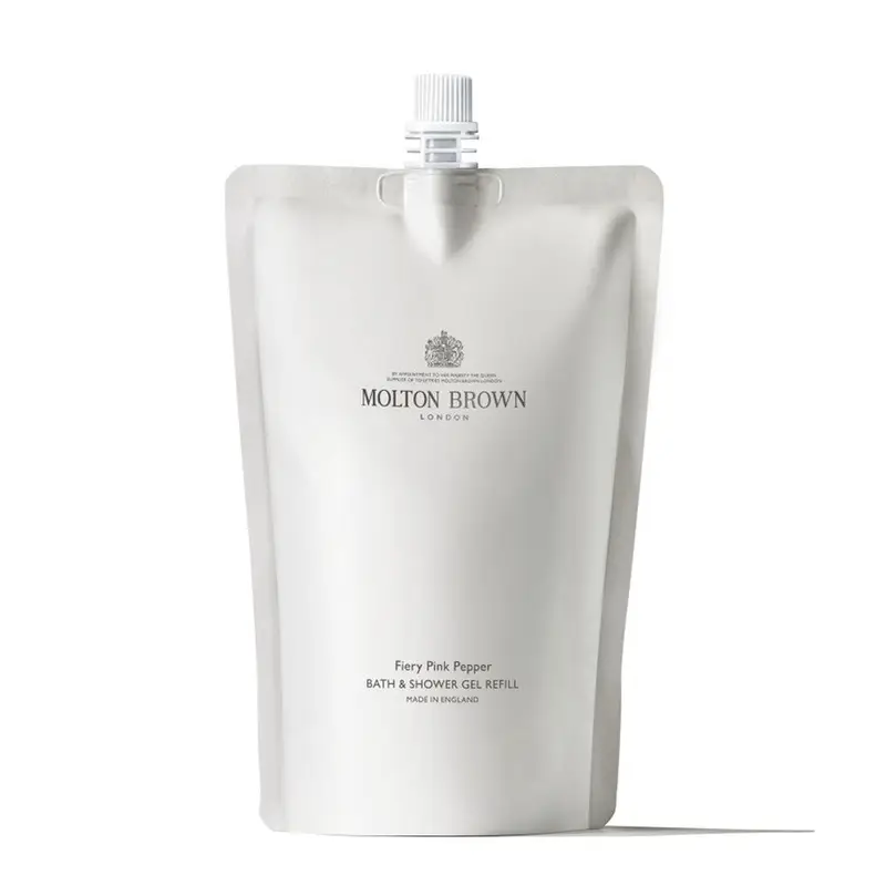 Molton Brown London Refill Fiery Pink Pepper Bath & Shower Gel 400ml
