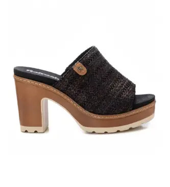 Refresh per donna 17270304-NEGRO Sandali 172703 nero, 8 a 10cm, Nessuno, Casual