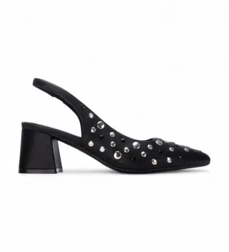 Refresh per donna 17509301-NEGRO Scarpe 175093 nere, Nero, 3 a 5cm, Nessuno, Casual