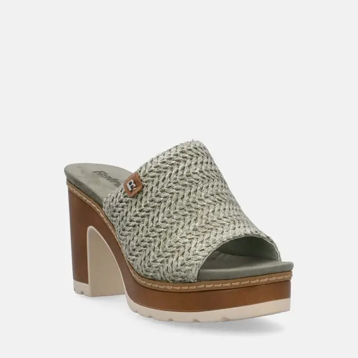 Refresh Scarpe CIABATTE TACCO Verde