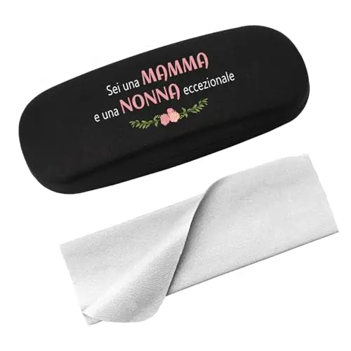 Twidels Regalo Festa Dei Nonni Regali Nonna Regalo Nonna Compleanno Da Nipoti, Custodia Occhiali Regalo Per Una Nonna Regalo