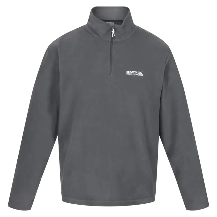 1/2 zip in pile Regatta Thompson Lightweight Gris