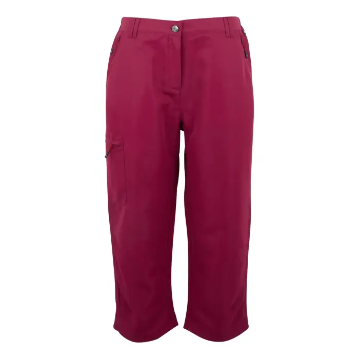 Pantaloni impermeabili da donna Regatta Chaska III Capri Rouge