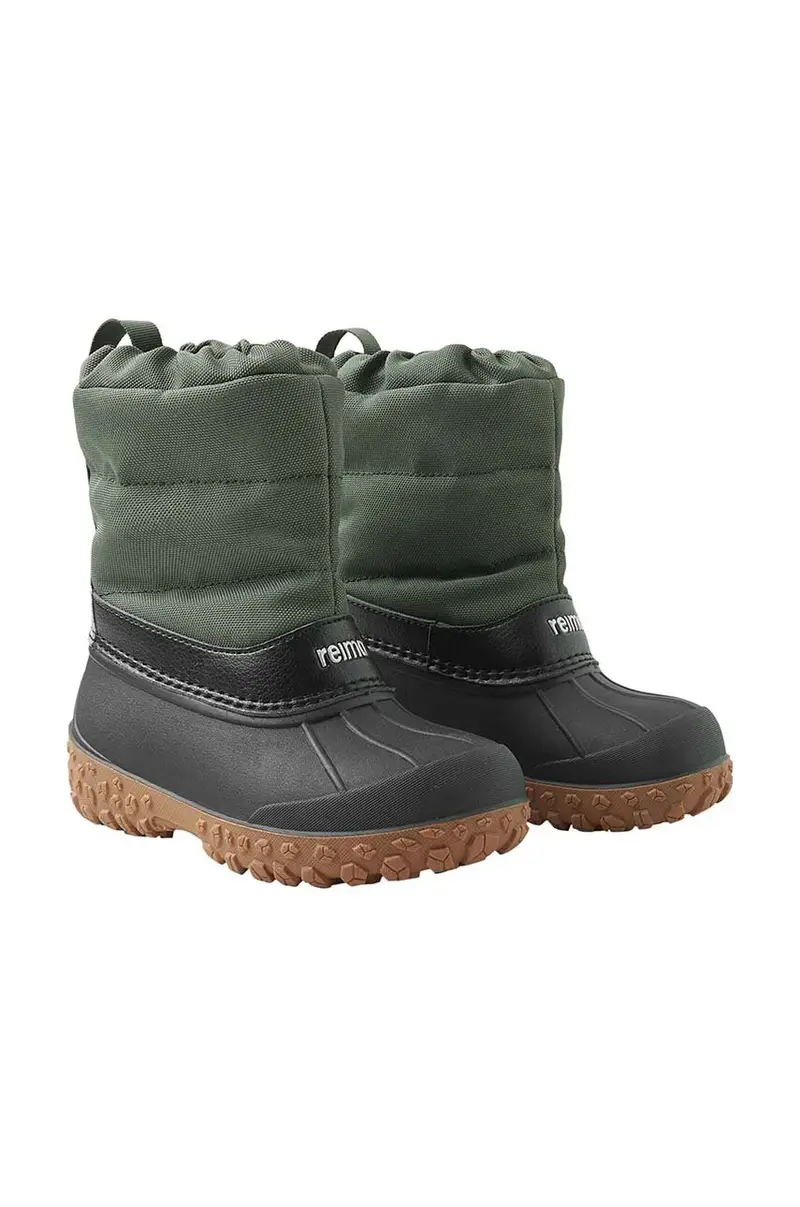 Reima stivali da neve bambini Loskari colore verde 5400124A