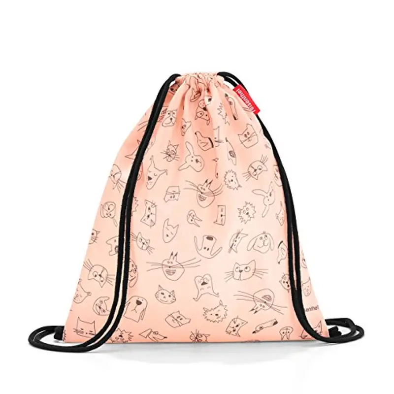 Reisenthel IC3064 MYSAC KIDS CATS AND DOGS ROSE Borsa Unisex - Bambino CATS AND DOGS ROSE