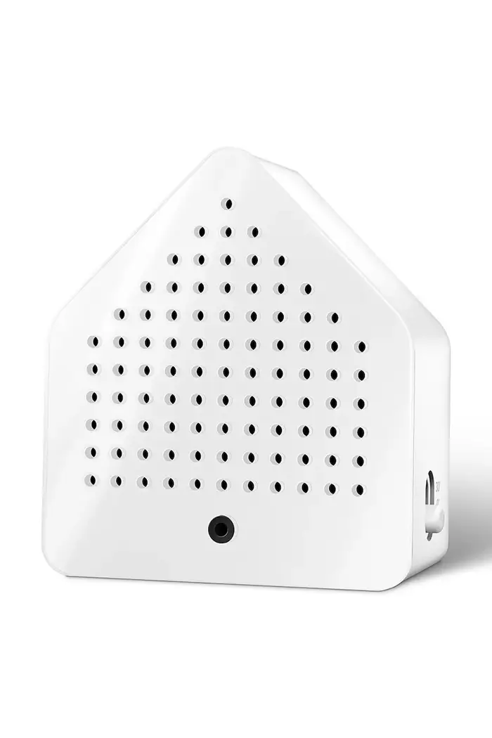 un cottage con i suoni rilassanti della natura Zirpybox 3,5 x 6,9 x 7,5 cm pacco da 2 Bianco miniatura 3