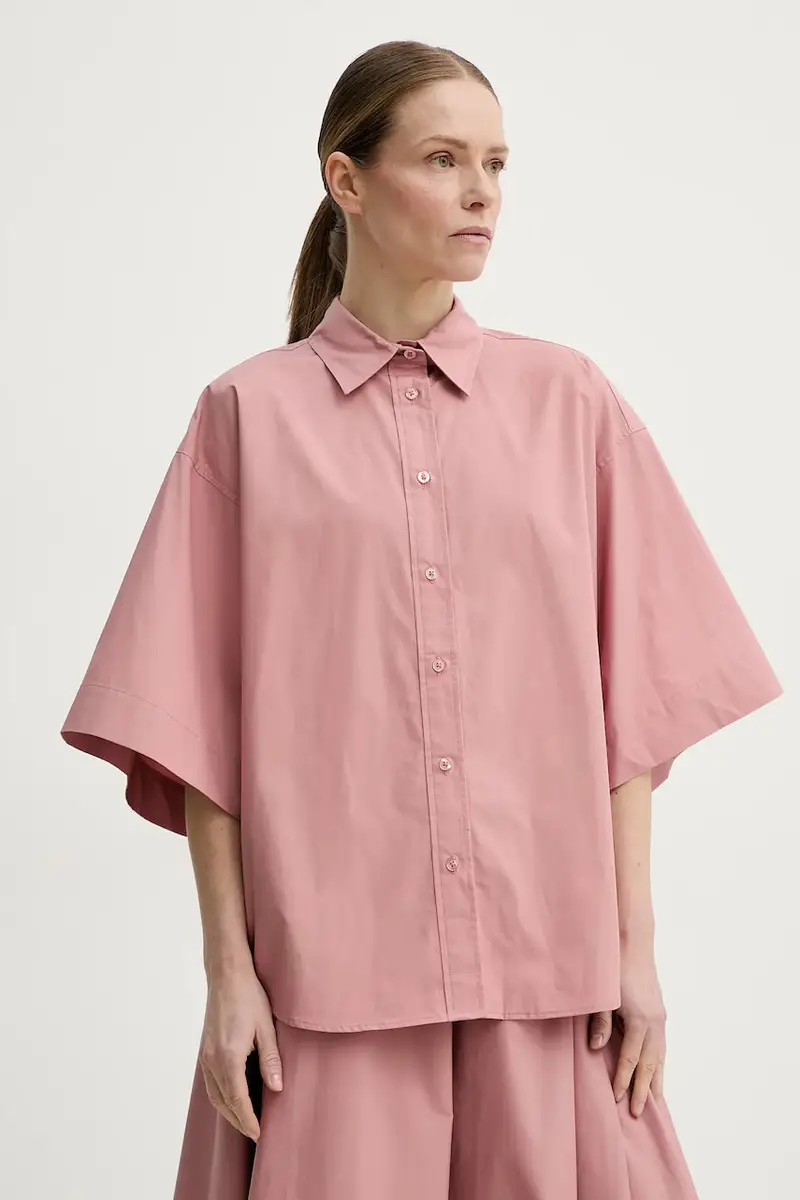 Remain camicia in cotone donna colore arancione 502492150