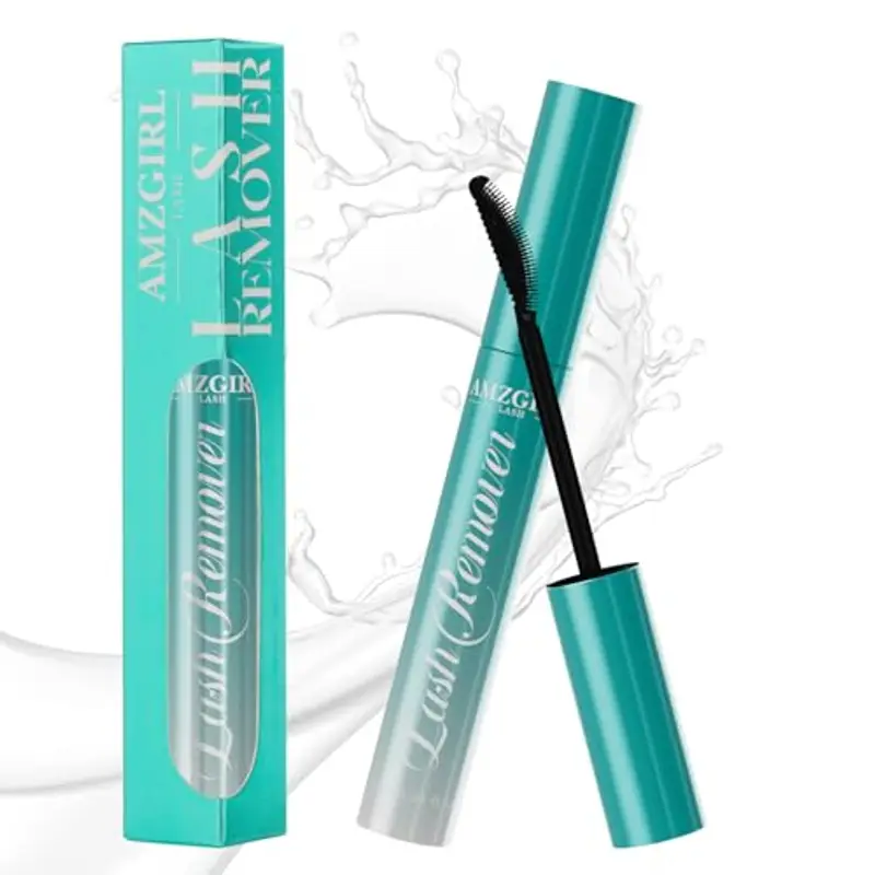 AMZGIRL LASH Remover per ciglia Remover per ciglia Remover per colla per ciglia non irritante Remover per ciglia delicato e delicato