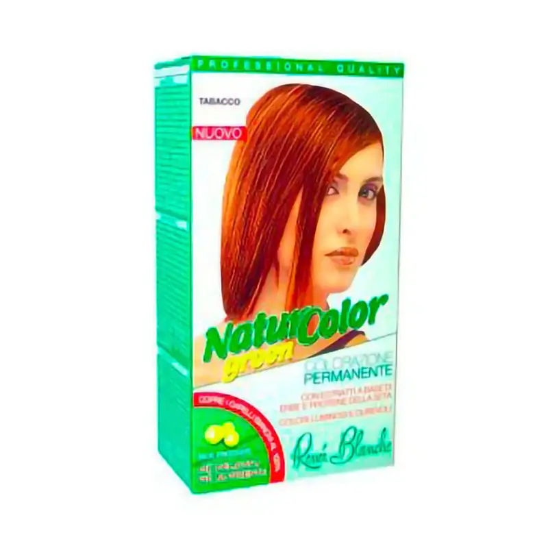 Rene e blanche Renée blanche Tinta Per Capelli Colorazione Permanente Naturale Natur Color Green Tabacco