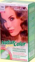 Rene'e blanche Tinta Per Capelli Colorazione Permanente Naturale Natur Color Green7 N Biondo