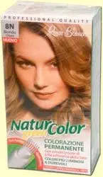 Rene'e blanche Tinta Per Capelli Colorazione Permanente Naturale Natur Color Green8 N Biondo Chiaro