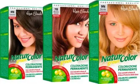 Rene'e blanche Tinta Per Capelli Colorazione Permanente Naturale Natur Color Greenn 538 Cioccolato