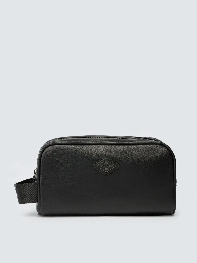 Replay Beauty Case Con Logo Rombo