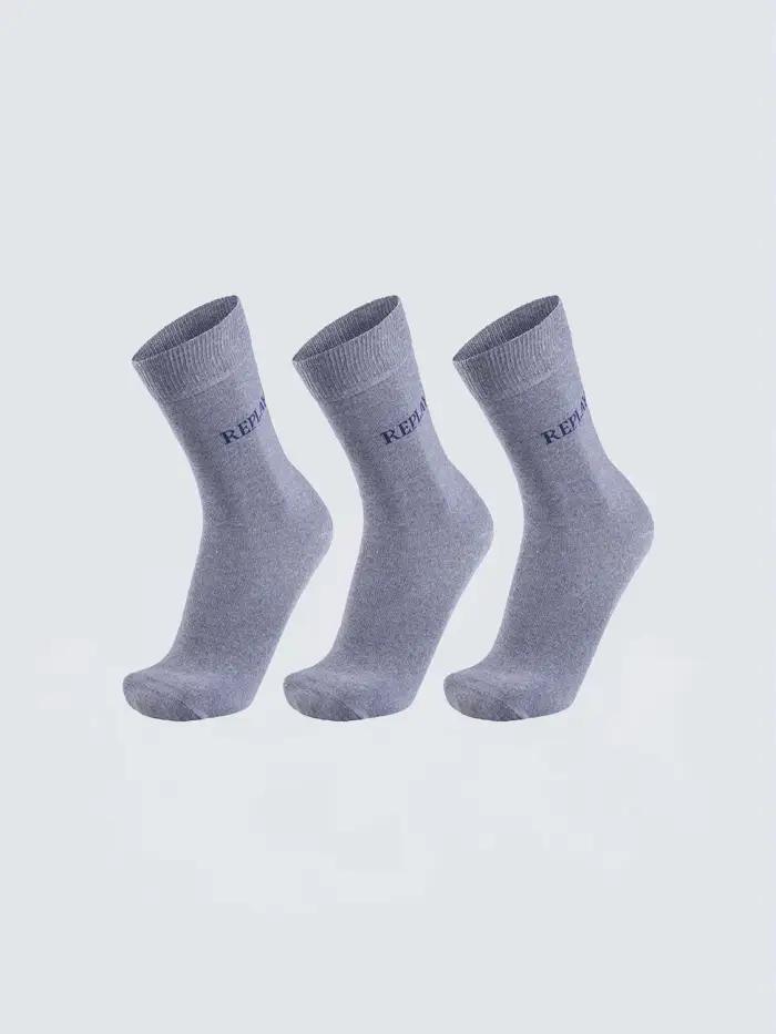 Replay Calzini 3pack Casual Leg Blu Scuro