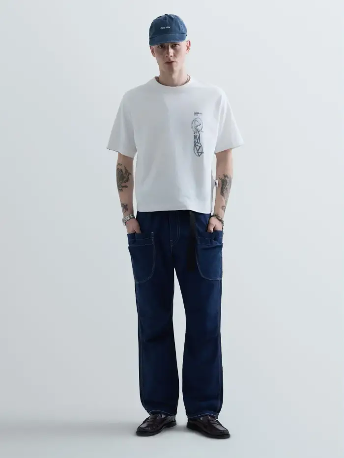 Chain Reversed T-shirt Unisex Replay Inc