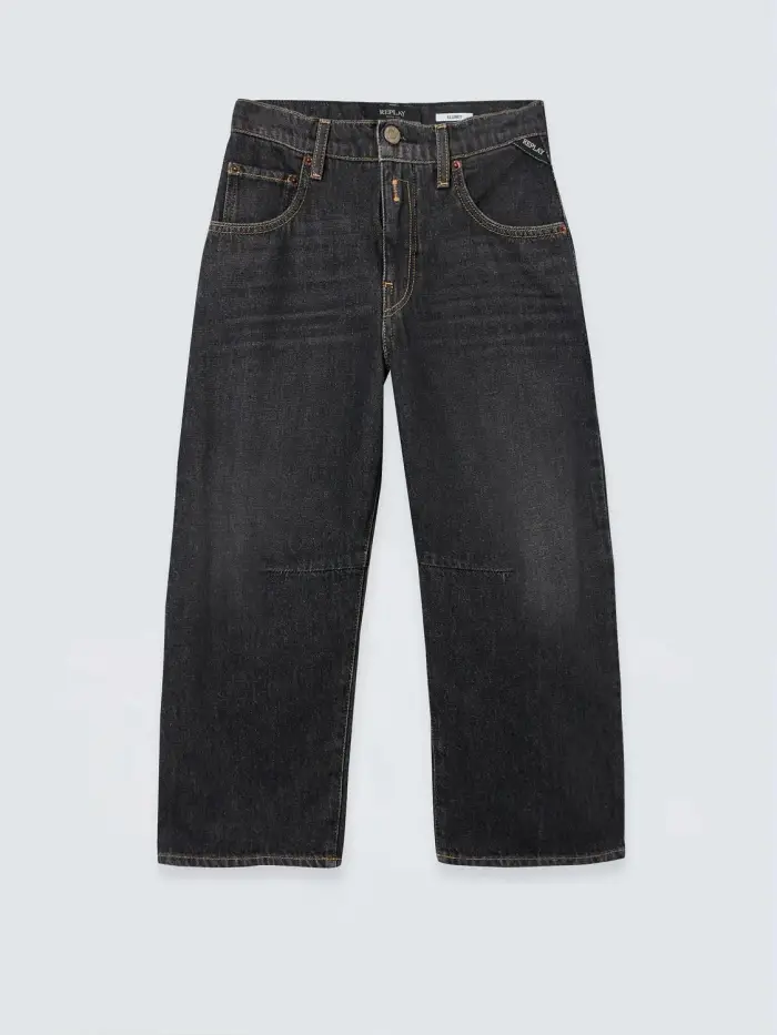 Jeans Barrel Fit Eluney Grigio