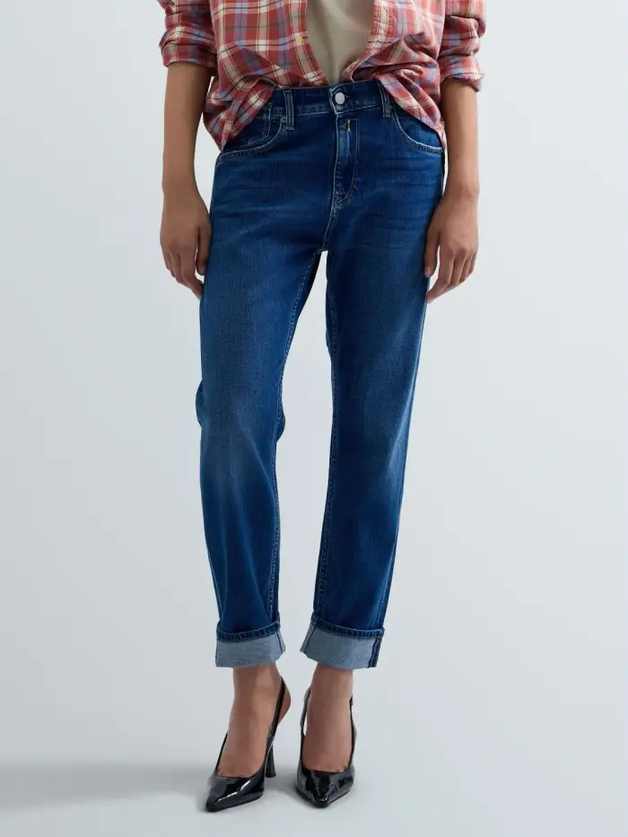 Jeans Boy Fit Marty Blu Scuro