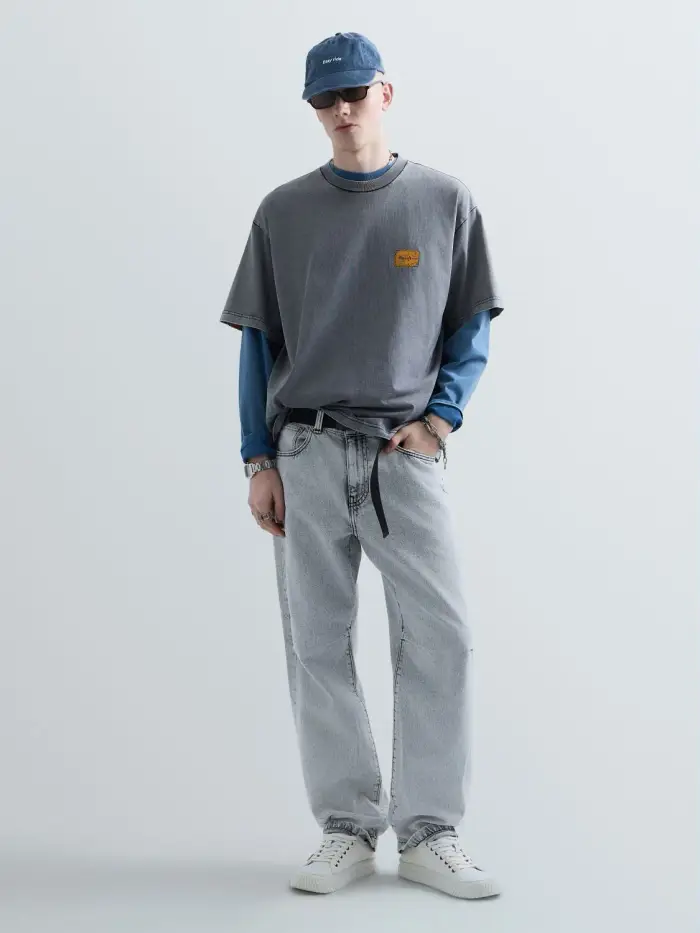 Marble T-shirt Unisex Replay Inc