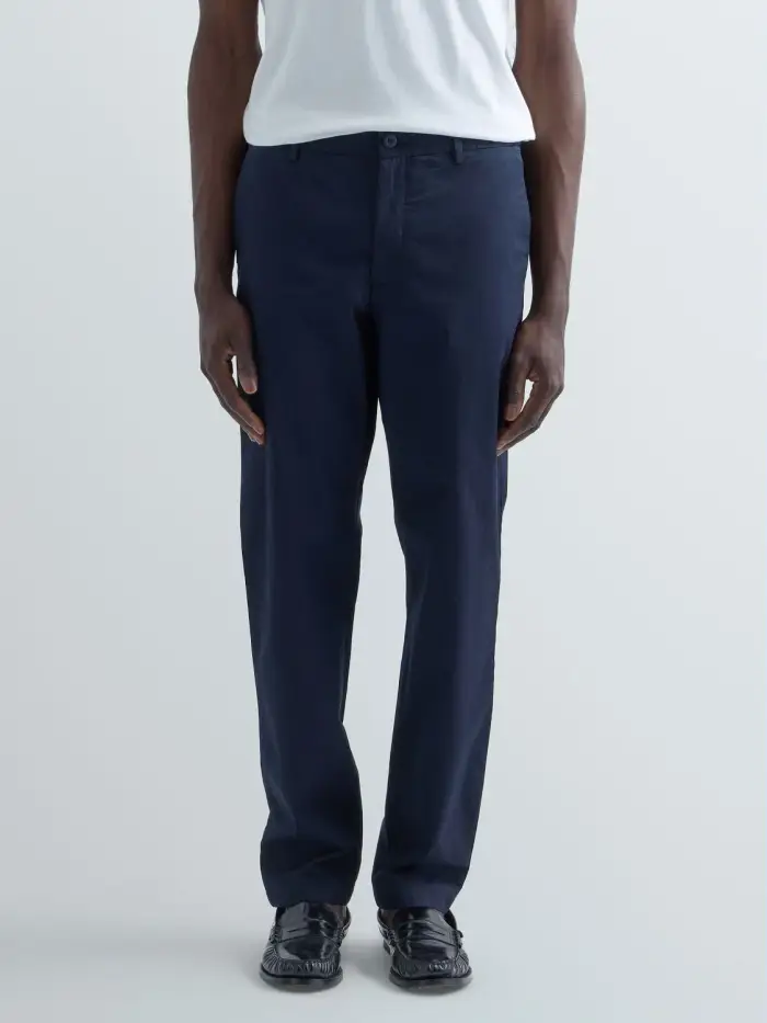 Replay Pantaloni Slim Fit In Twill Di Cotone