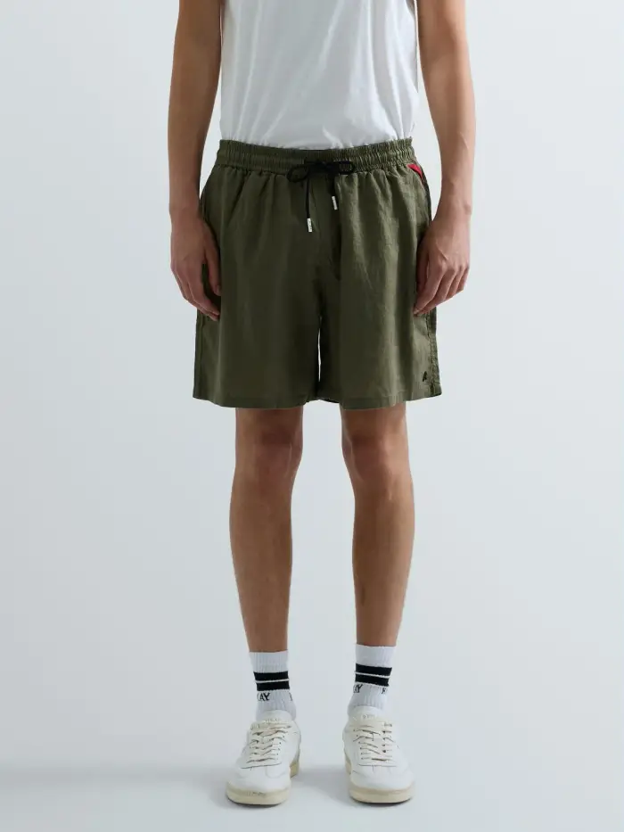 Replay Shorts Da Mare In Lino