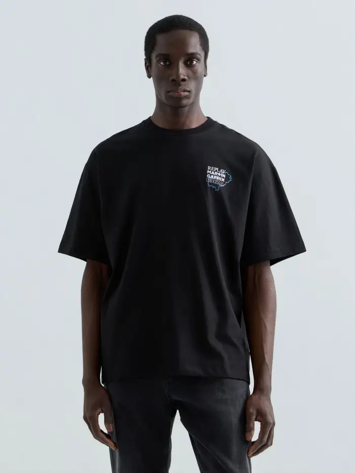 Replay T-shirt Ibiza X Martin Garrix Nero