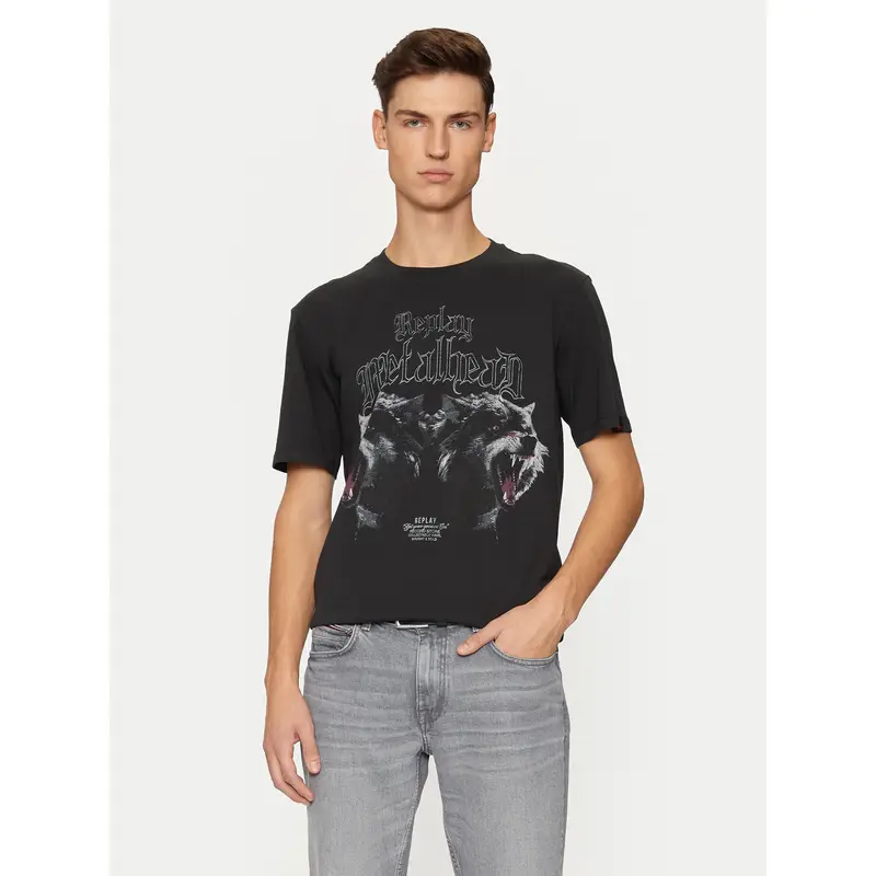 Replay T-shirt Nero 3208677