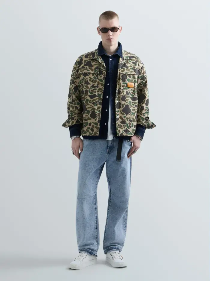 Welder Overshirt Camo Unisex Replay Inc