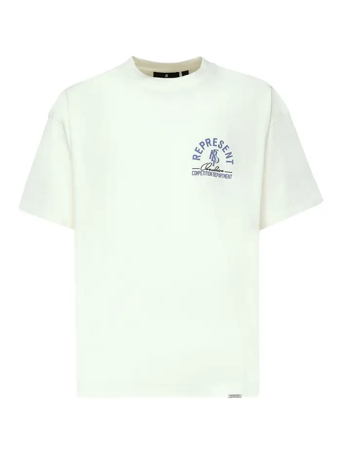 Represent T-shirt del dipartimento della concorrenza Bianco
