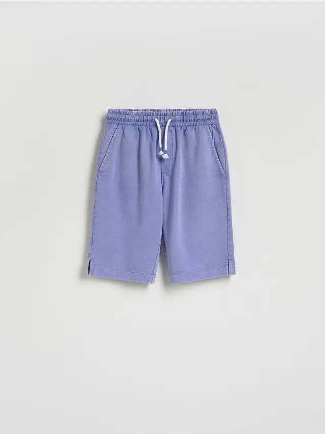 Reserved Bermuda di cotone - viola