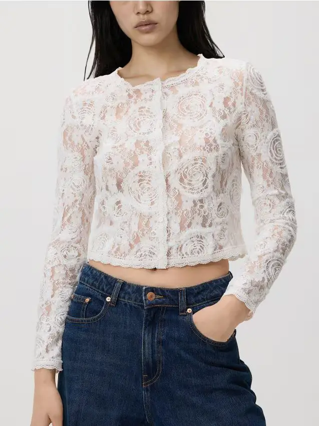 Reserved Blazer Bianco 4590019