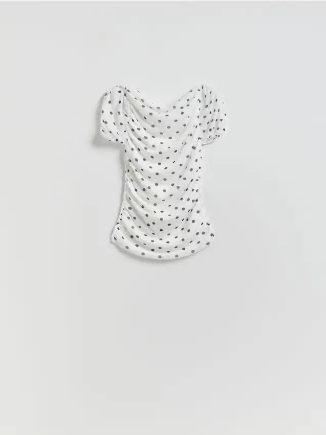 Blusa a pois - multicolore