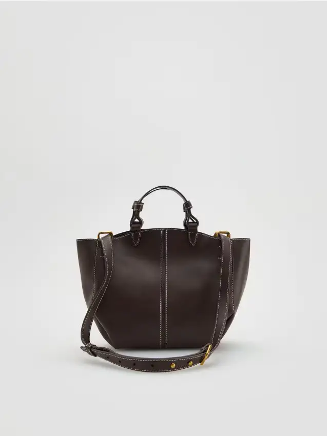 Borsa shopper - marrone scuro