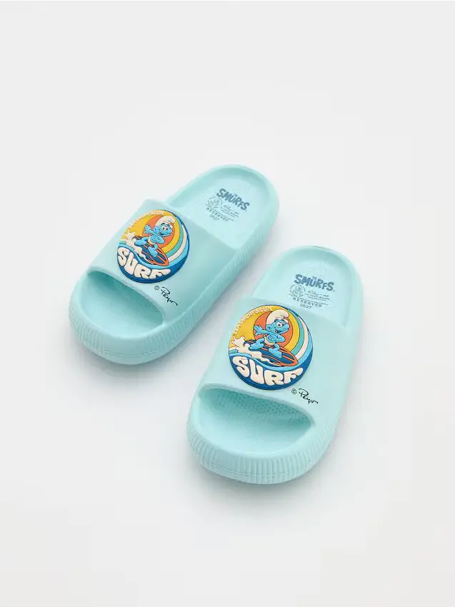 Reserved Ciabatte dei Puffi - azzurro