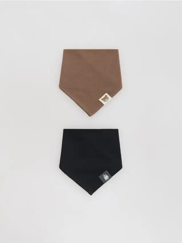 Reserved Confezione da 2 sciarpe a triangolo - multicolore