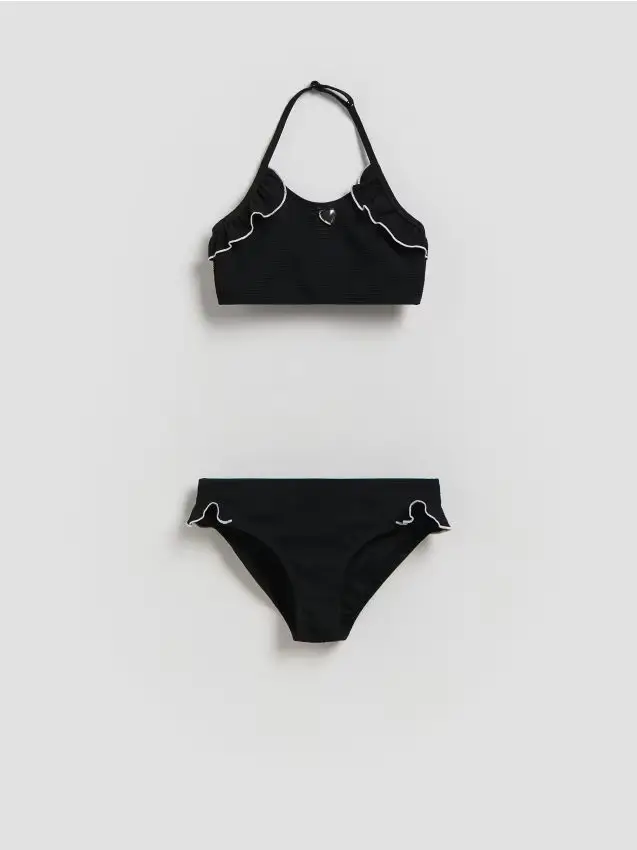 Reserved Costume da bagno due pezzi - nero