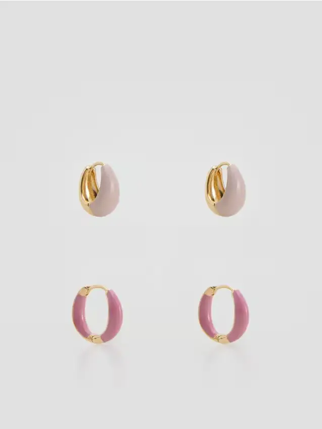 Reserved EARRINGS - multicolore