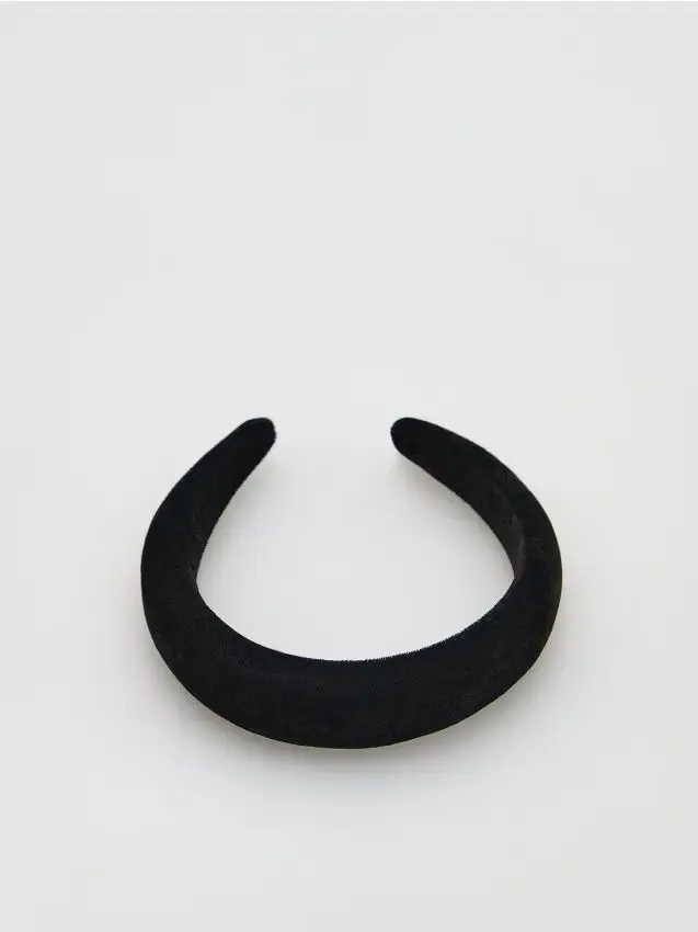 Fascia per capelli - nero