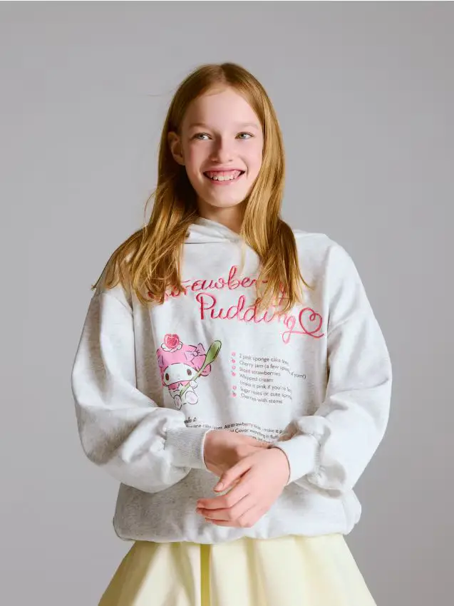 Reserved Felpa My Melody - grigio chiaro