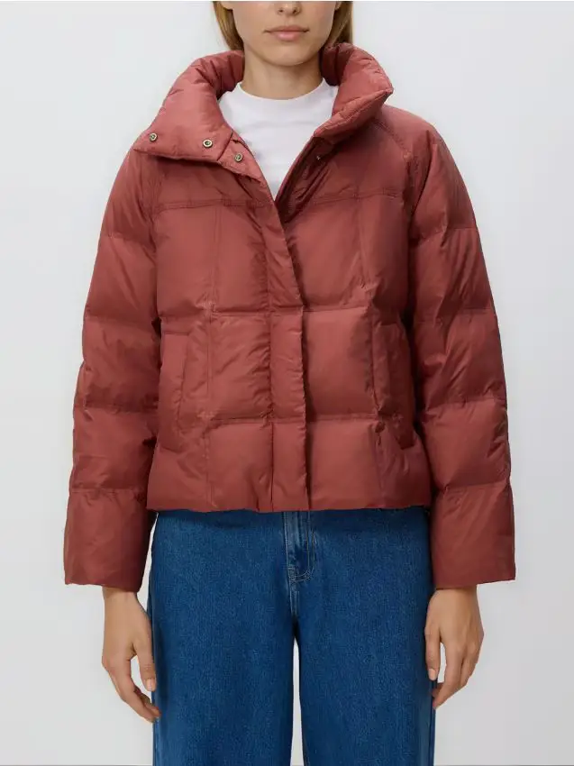 Reserved Giacca trapuntata in piumino - rosa cipria